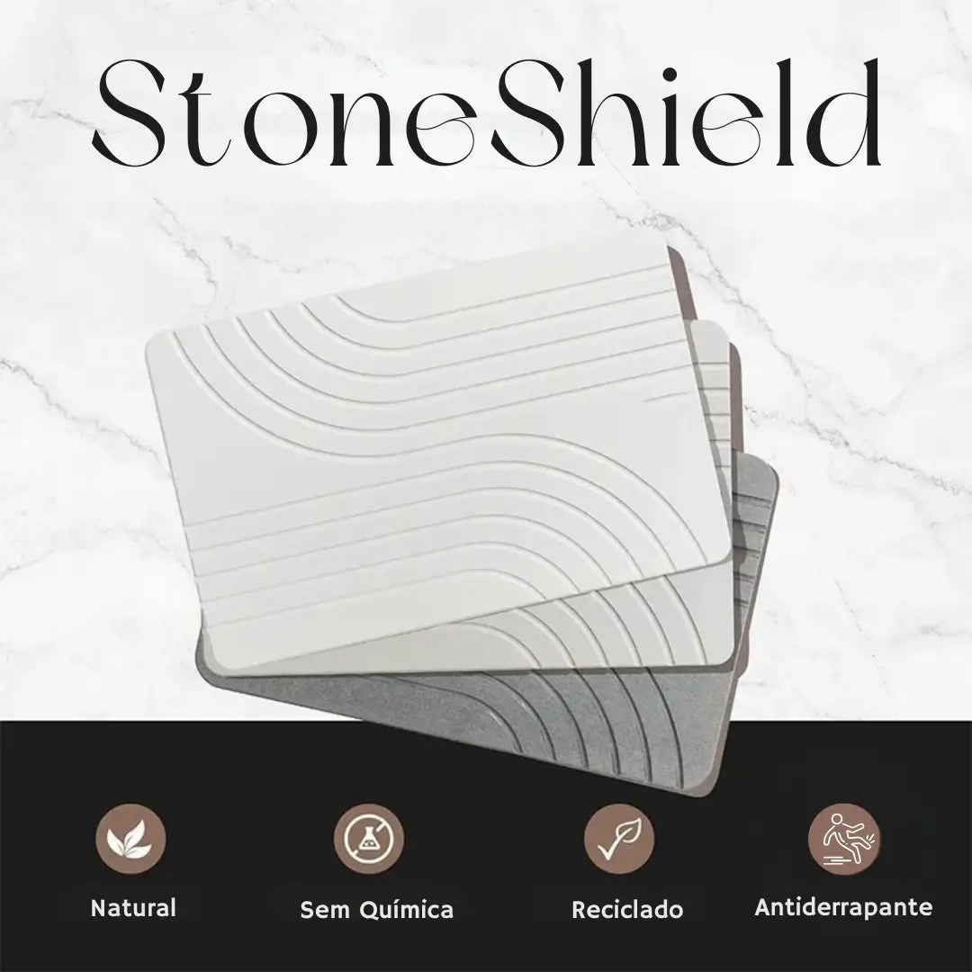 StoneShield - Tapete de Pedra Antibacteriano