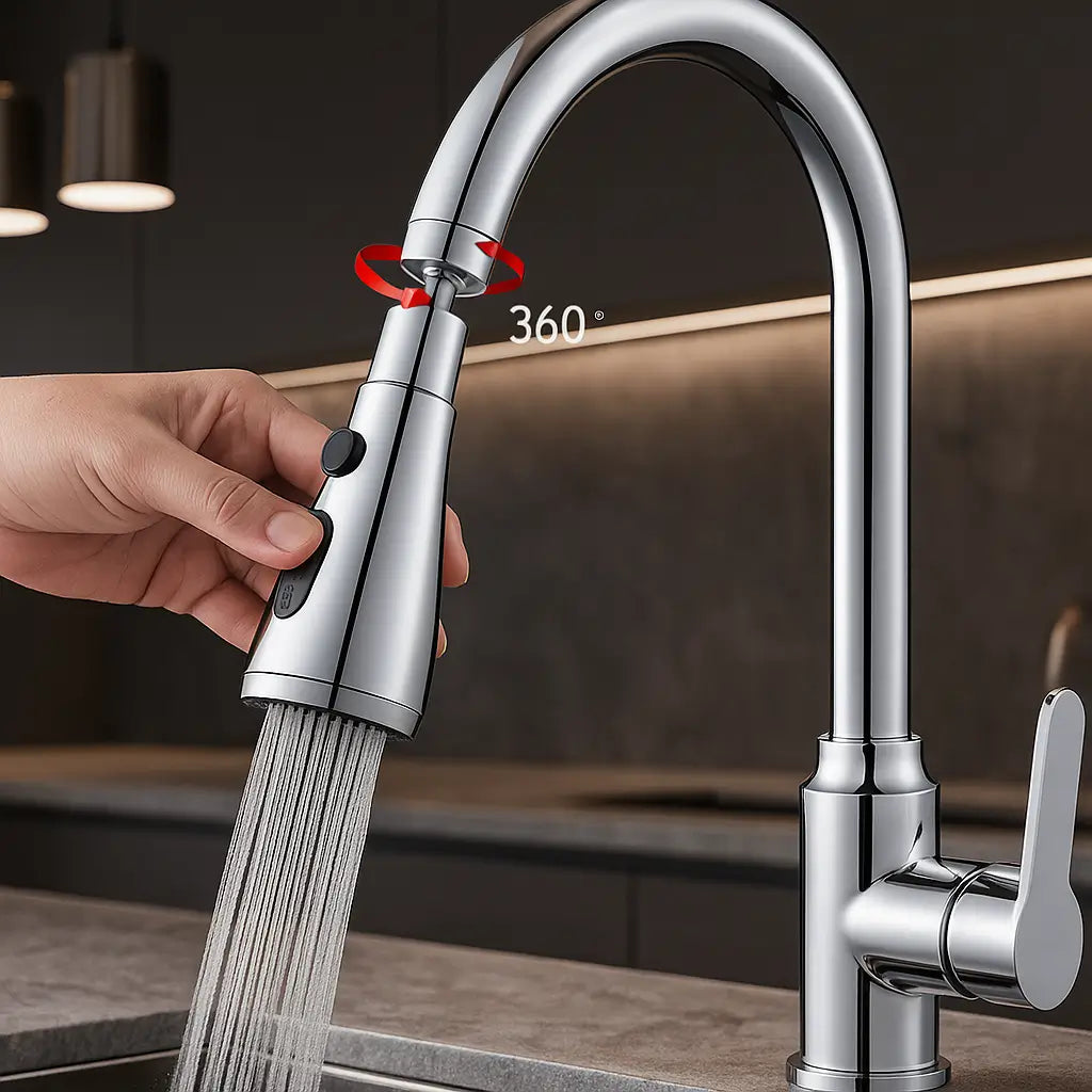 AquaJet 360 – Bico de Torneira 360° com Jato Ajustável