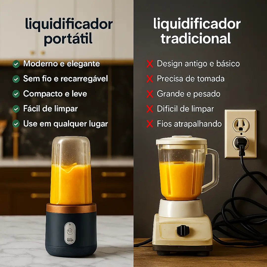 VitaMix – Liquidificador Portátil / Turbo Chef
