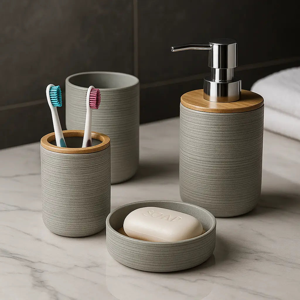 Conjunto 4 Peças De Banheiro