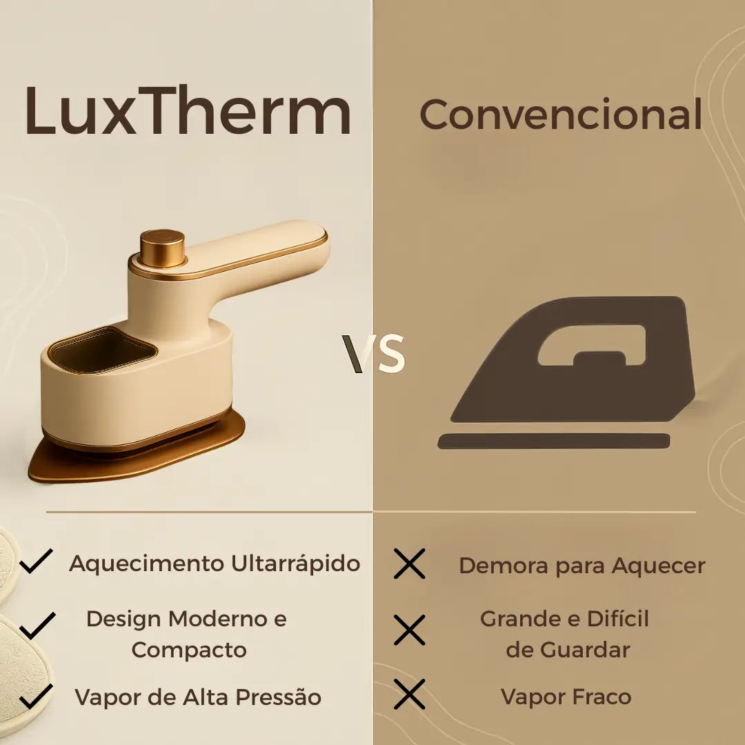 LuxTherm - Ferro de Passar Portátil