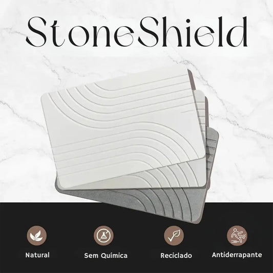 StoneShield - Tapete de Pedra Antibacteriano