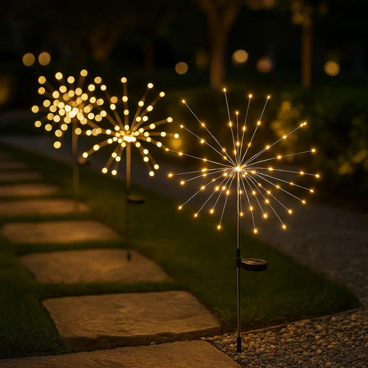 Luz Solar Vagalume De Led