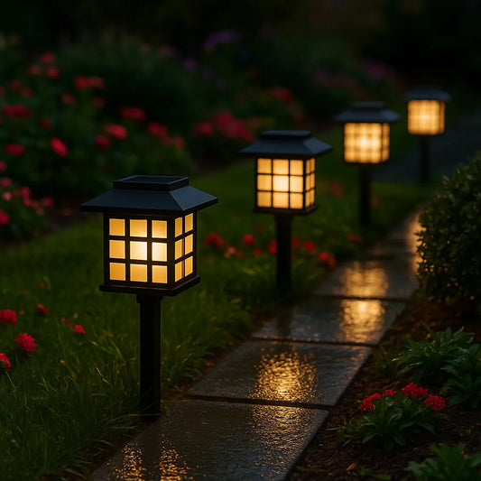 Luminária Solar Espeto