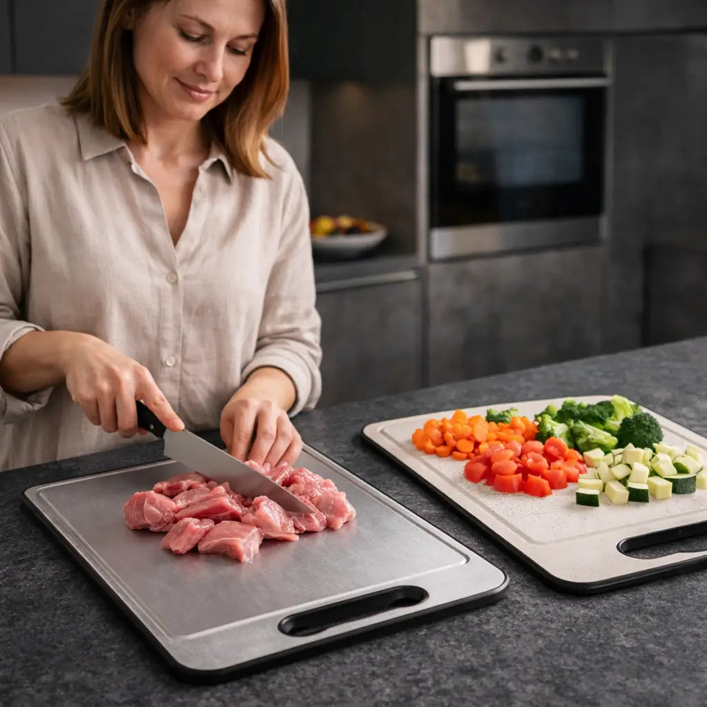 SafeCut 2.0 - Tábua Antibacteriana Dupla Face