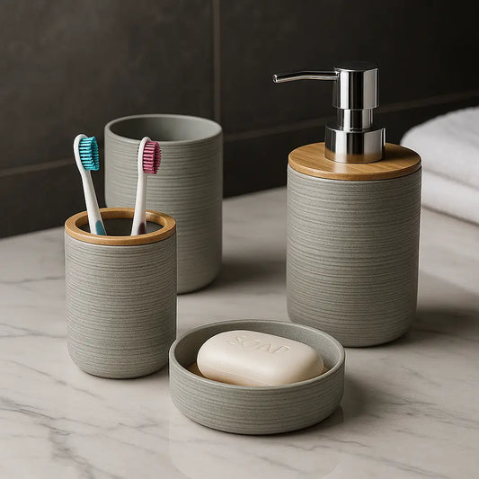 Conjunto 4 Peças De Banheiro