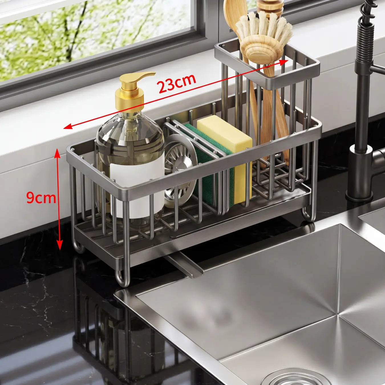 Essencial – Organizador de Pia em Inox