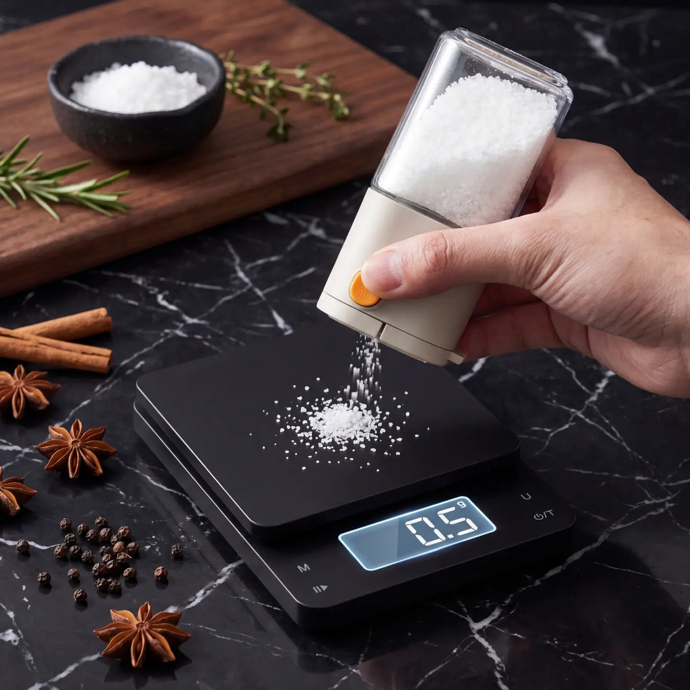 Salto – Dosador de Sal e Temperos com Controle de Dose