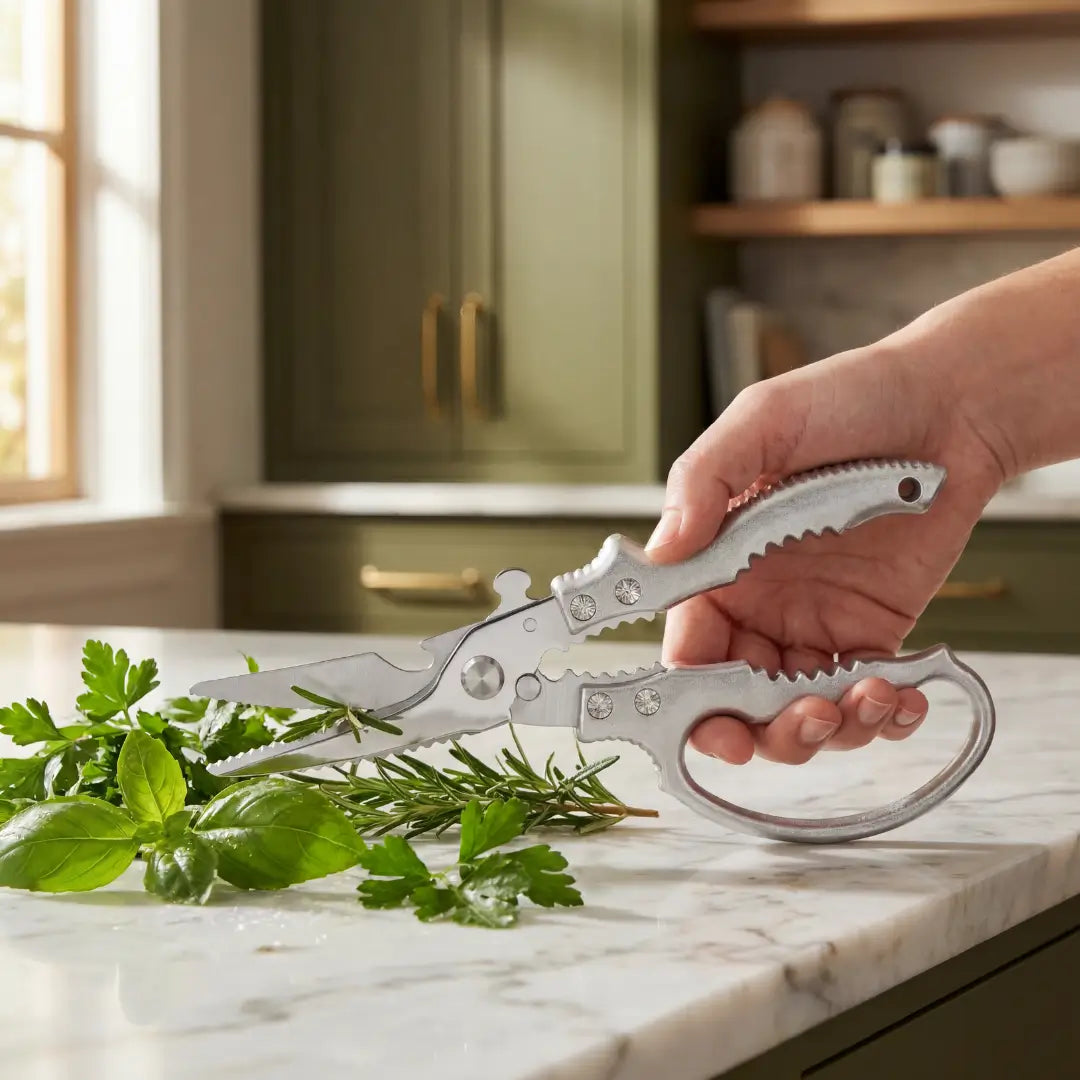 CutMaster – Tesoura Profissional de Cozinha Inox