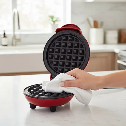 Máquina de Waffle + Ebook 100 Receitas Exclusivas
