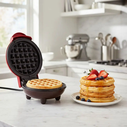 Máquina de Waffle + Ebook 100 Receitas Exclusivas